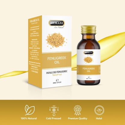 Hemani Fenugreek Oil 1 oz / 30 ml