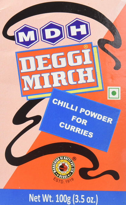 MDH Deggi Mirch 100 gms - Food / Masala / Dal