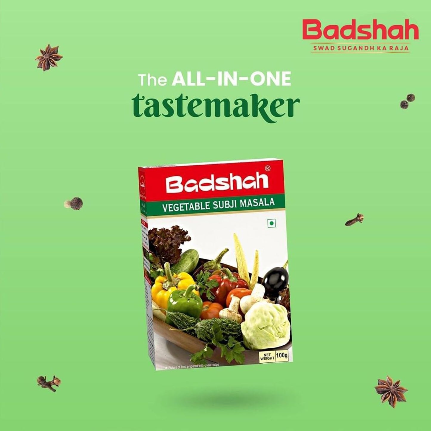 Badshah Vegetable Subzi Masala 100 gms