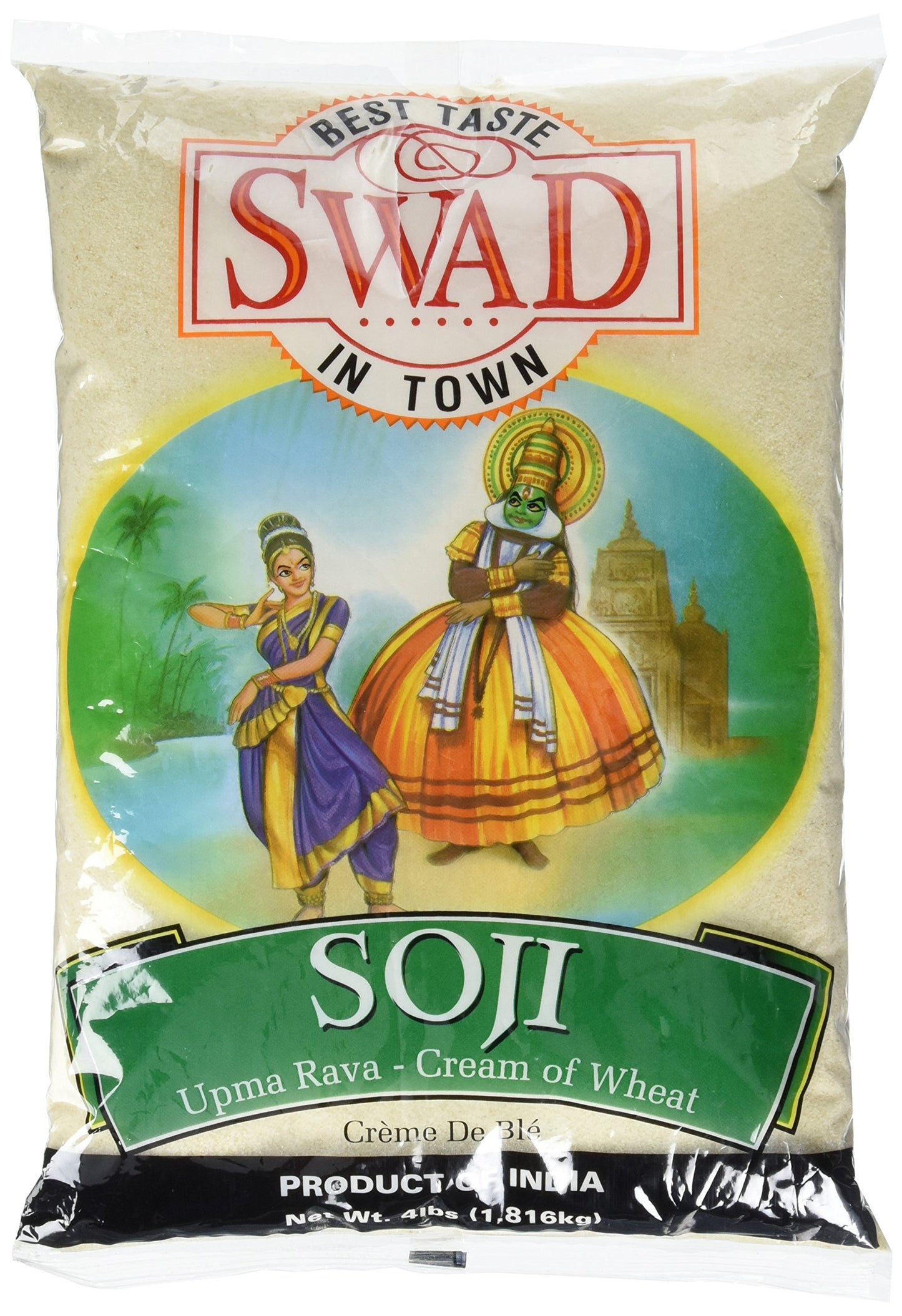 Swad Sooji Cream Of Wheat 4 lbs