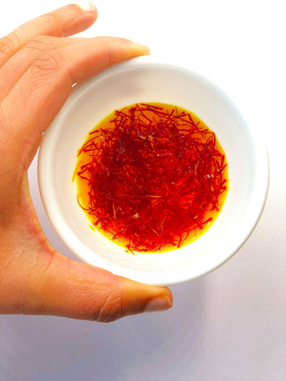 100% Pure Saffron Strands -The Gathering of Saffron Brand ( 5 Grams Pack)