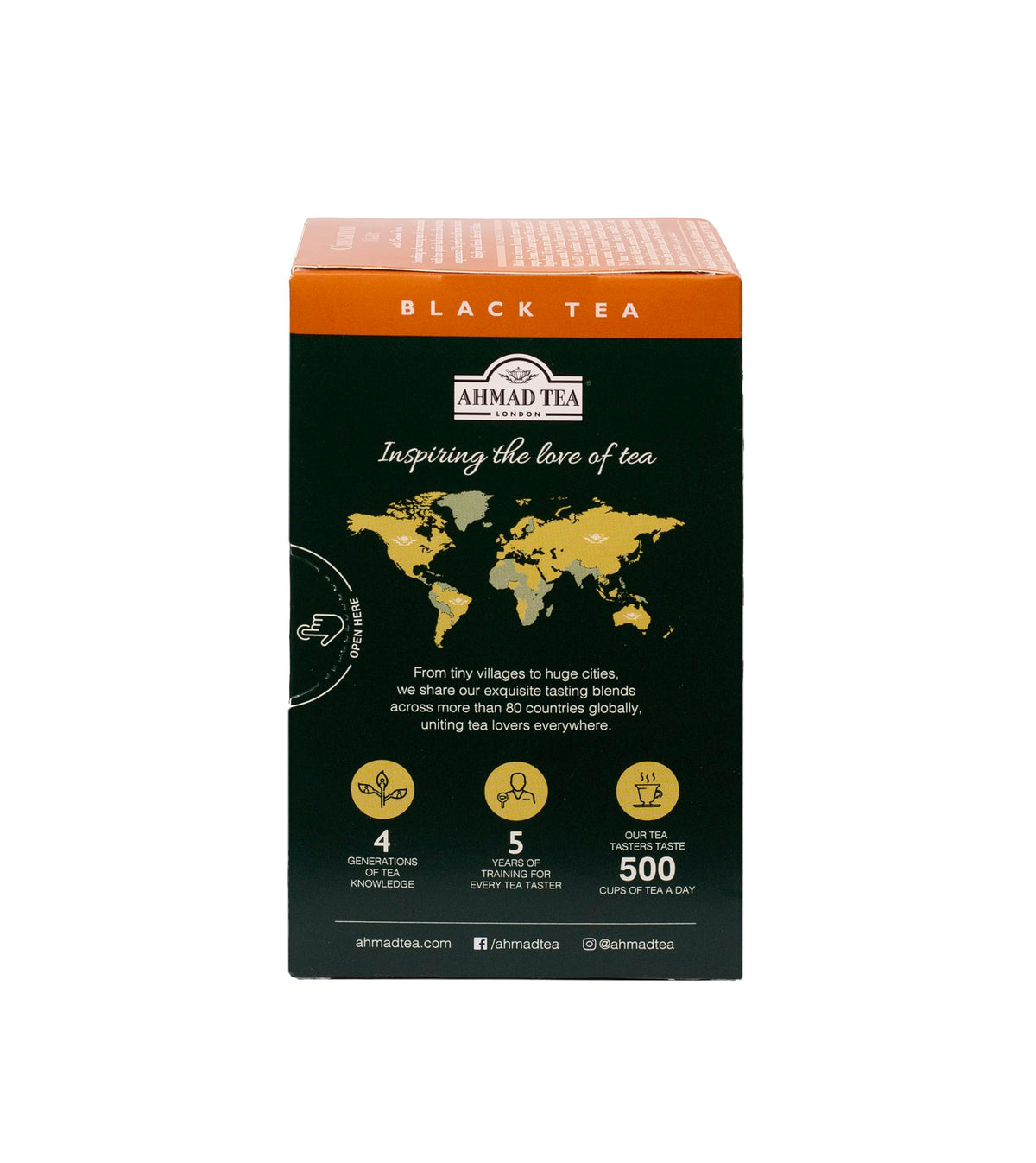 Ahmad Tea Cinnamon Haze Black Tea, 20Count Boxes, Brown