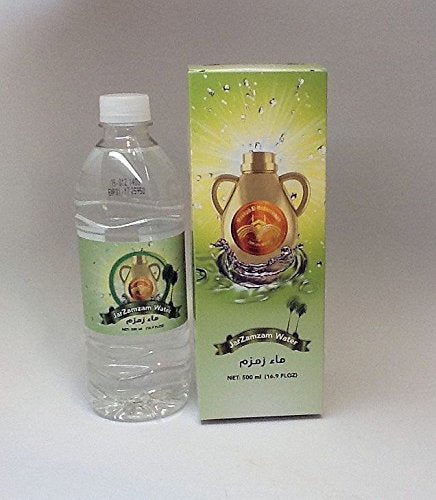 2-pack Zamzam Water From Makkah 500 Ml Guaranteed to be genuine Inshallah.