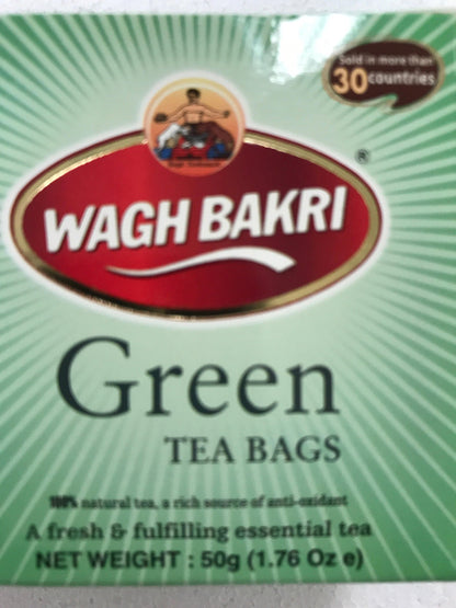 Wagh Bakri- Green tea bags 25 teabags