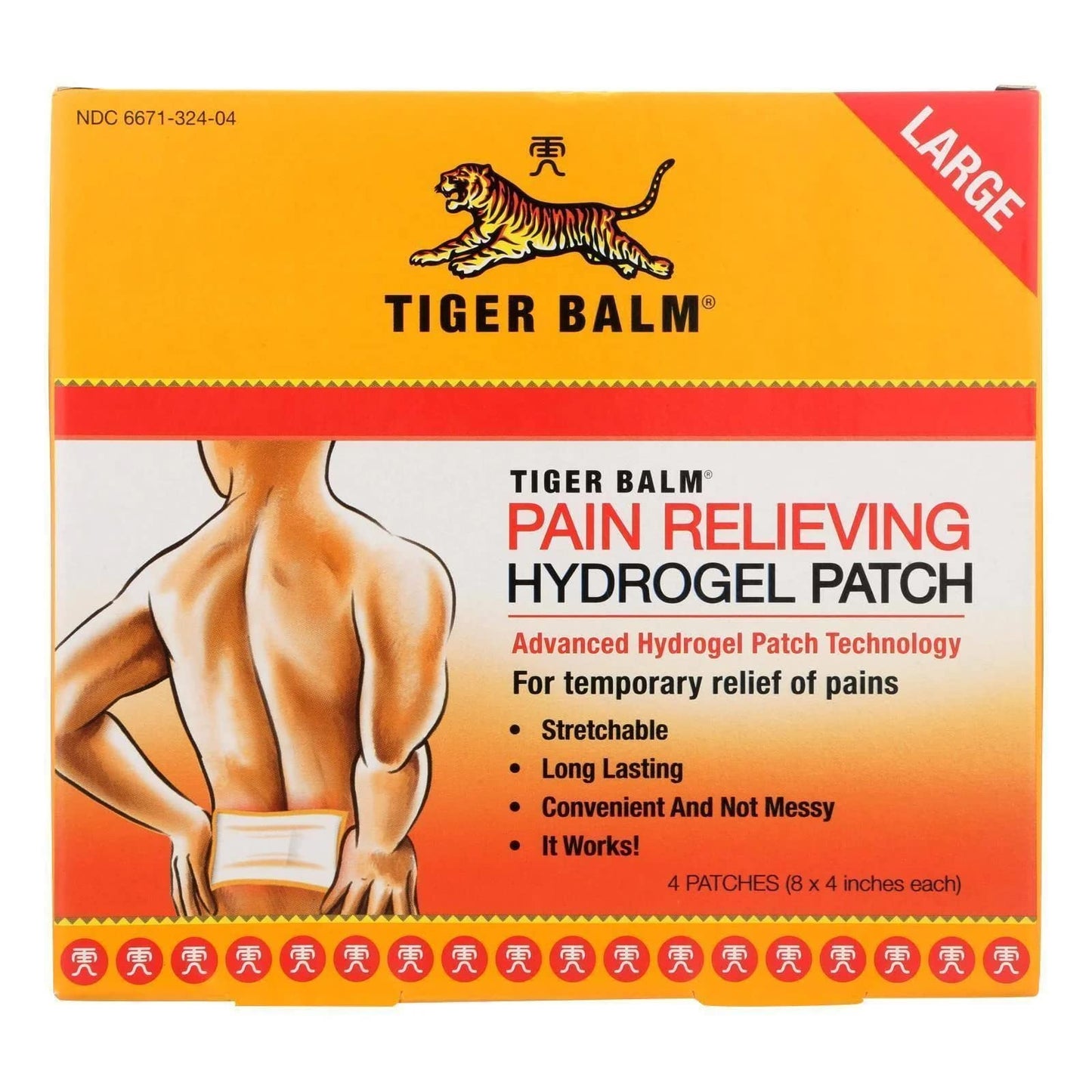 TIGER BALM Tiger Balm Patch-Large, 0.33 Pounds