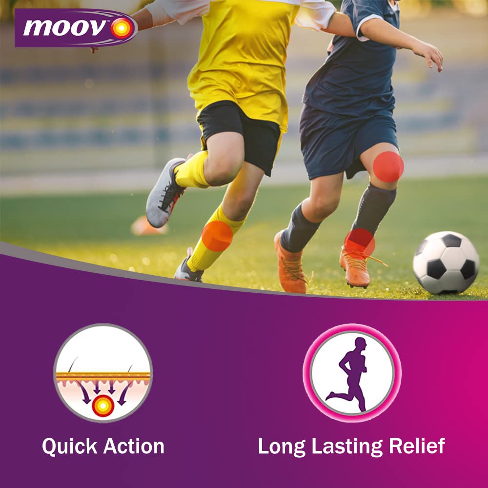 MOOV Pain Relief Spray 80 Gram - Ayurveda & Vitamins