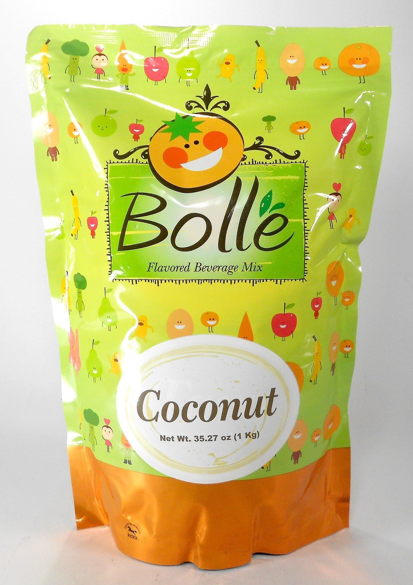 BOLLE Boba Bubble Tea Smoothie Powder Mix Drinks (Coconut)