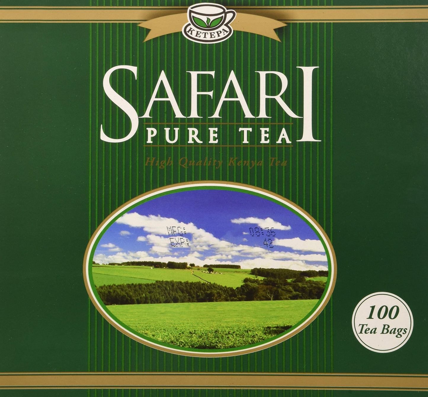 Safari Pure Kenya Teabags 100 teabags