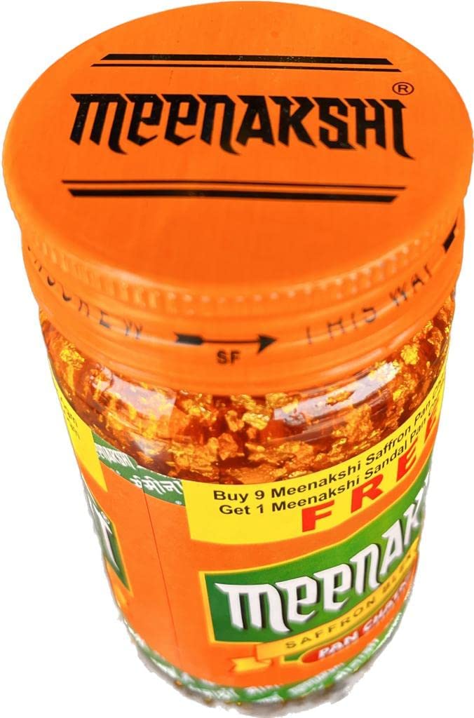 Meenakshi Pan Chutney with Keshar & Saffron Blended making flavoured Pan -200g | minakshi pan chatni | Kalkatta Meenakshi