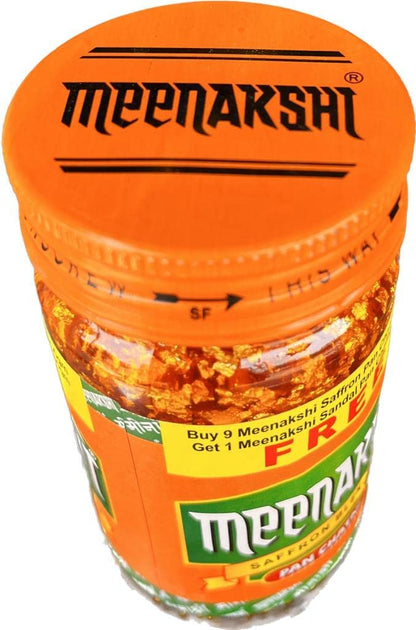 Meenakshi Pan Chutney with Keshar & Saffron Blended making flavoured Pan -200g | minakshi pan chatni | Kalkatta Meenakshi