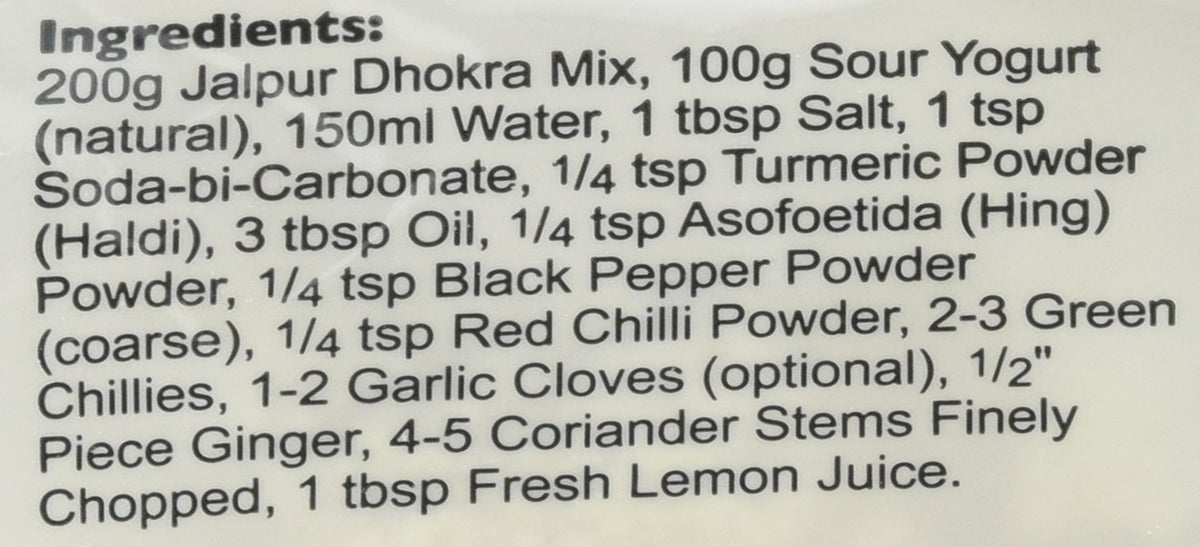 Jalpur Dhokla Flour 1 Kg - Food / Masala / Dal