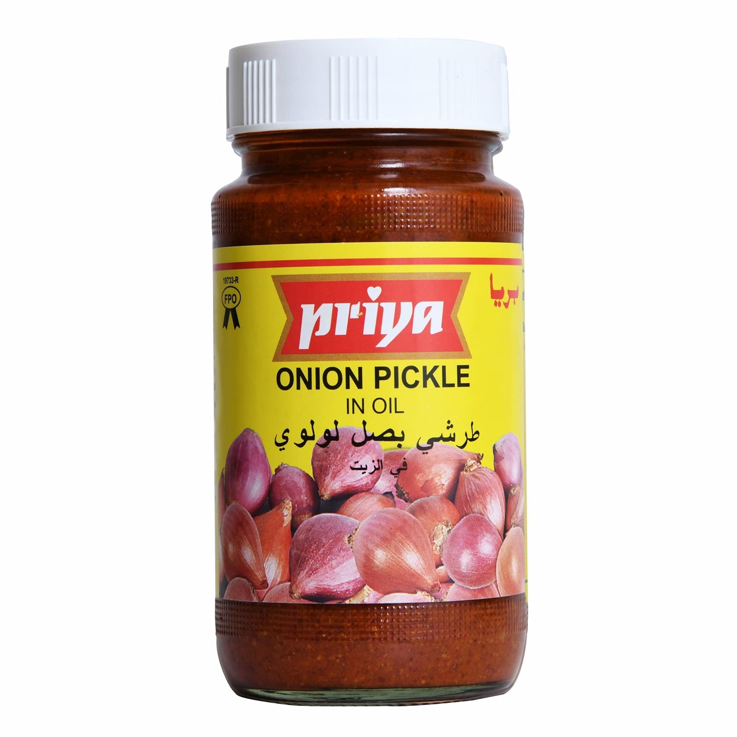 Priya Onion Pickle w/ Garlic 300 gms