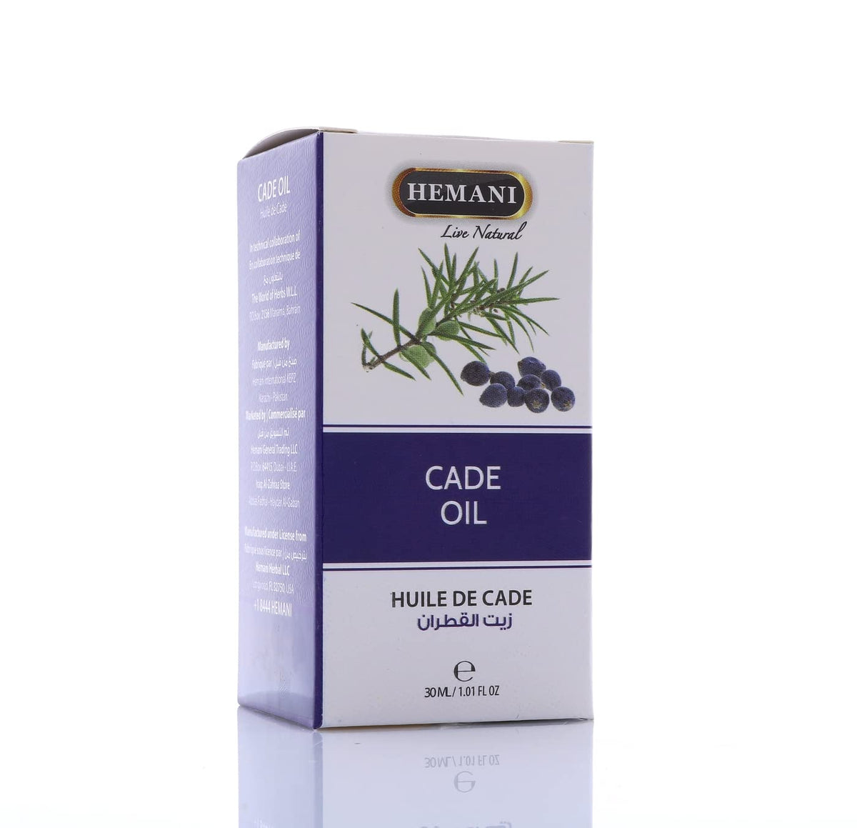 HEMANI Cade Oil 30mL - External USE only