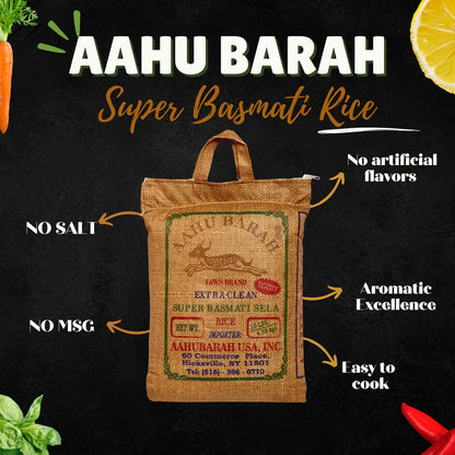 Aahubarai Xtra Clean Sela Basmati 10 lbs