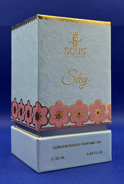 SKY 20 ML Concentrated Fragrance (0.68 fl. Oz) - by SCUS Perfumes - Bath & Shower