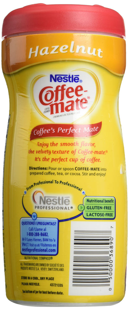 Nestle's Coffee Mate Hazelnut 15 Oz - Indian Coffee