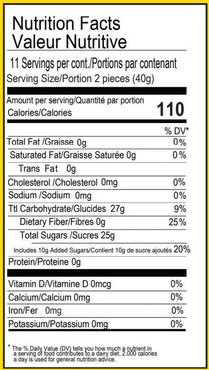 Baraka Turkish Delight Raha Candy Bites | Plain Original Handmade Lebanese Candy Squares Coated with Powdered Sugar Icing | Gluten-Free, Glucose-Free, Dairy-Free, Vegan, No Nuts (15.8 oz)