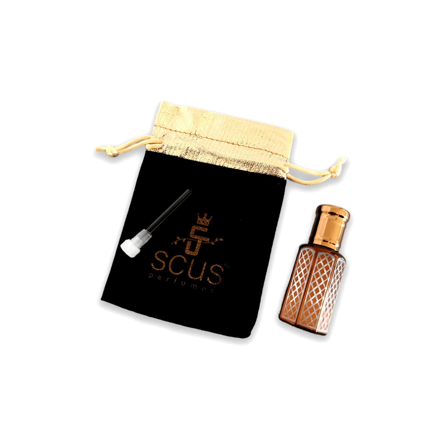 Sandal 12 ML Concentrated Fragrance (0.41 fl. oz.) - by SCUS Perfumes - Bath & Shower