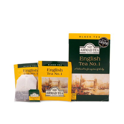 Ahmad Tea English Tea No.1, 20 count (Pack of 6)
