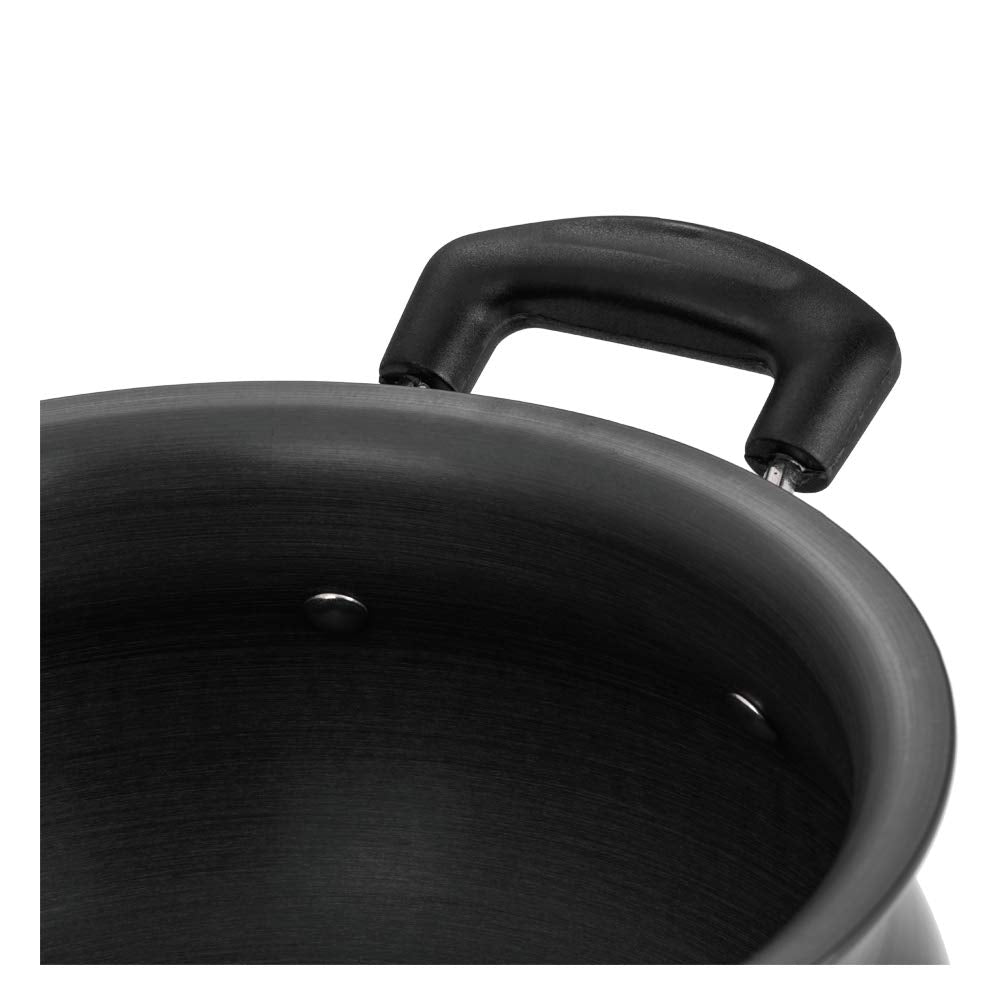 Vinod Black Pearl Handi With Lid - Food / Masala / Dal