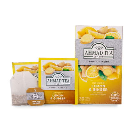 Ahmad Tea -lemon & Ginger 20 teabags