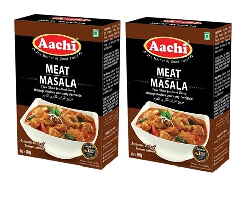 AACHI Meat Masala 200 GMS -TWIN PACK - PACK OF 2 ( 200 GMS X 2 )