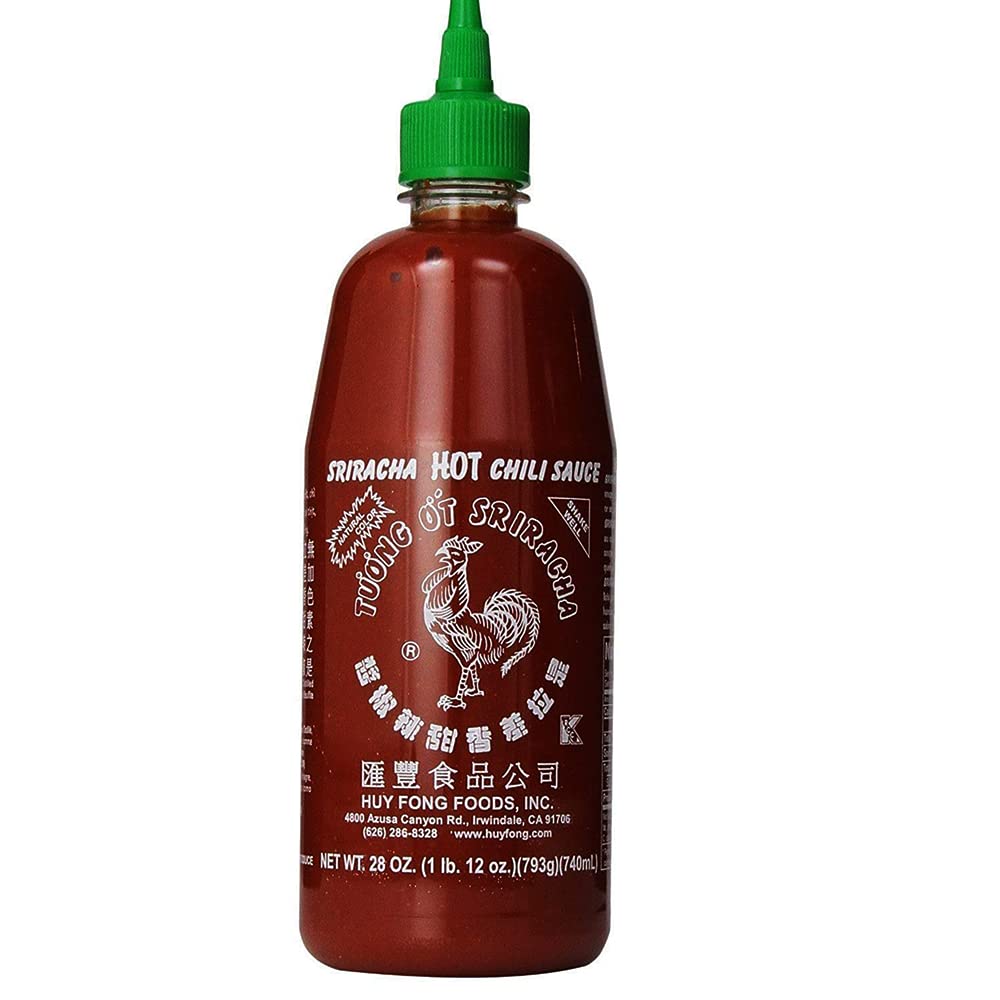 Sriracha Hot Chili Sauce 28oz, pack of 1
