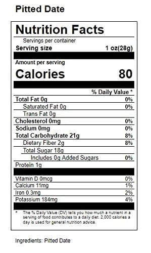 Sunshine Snacks Pitted Dates 24 oz. - Food / Masala / Dal