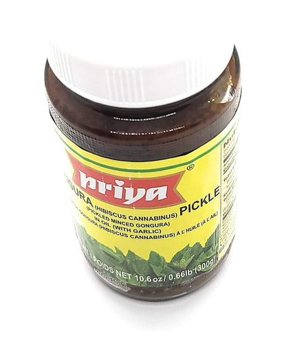 Priya Gongura Pickle 300 gms - Indian Pickles
