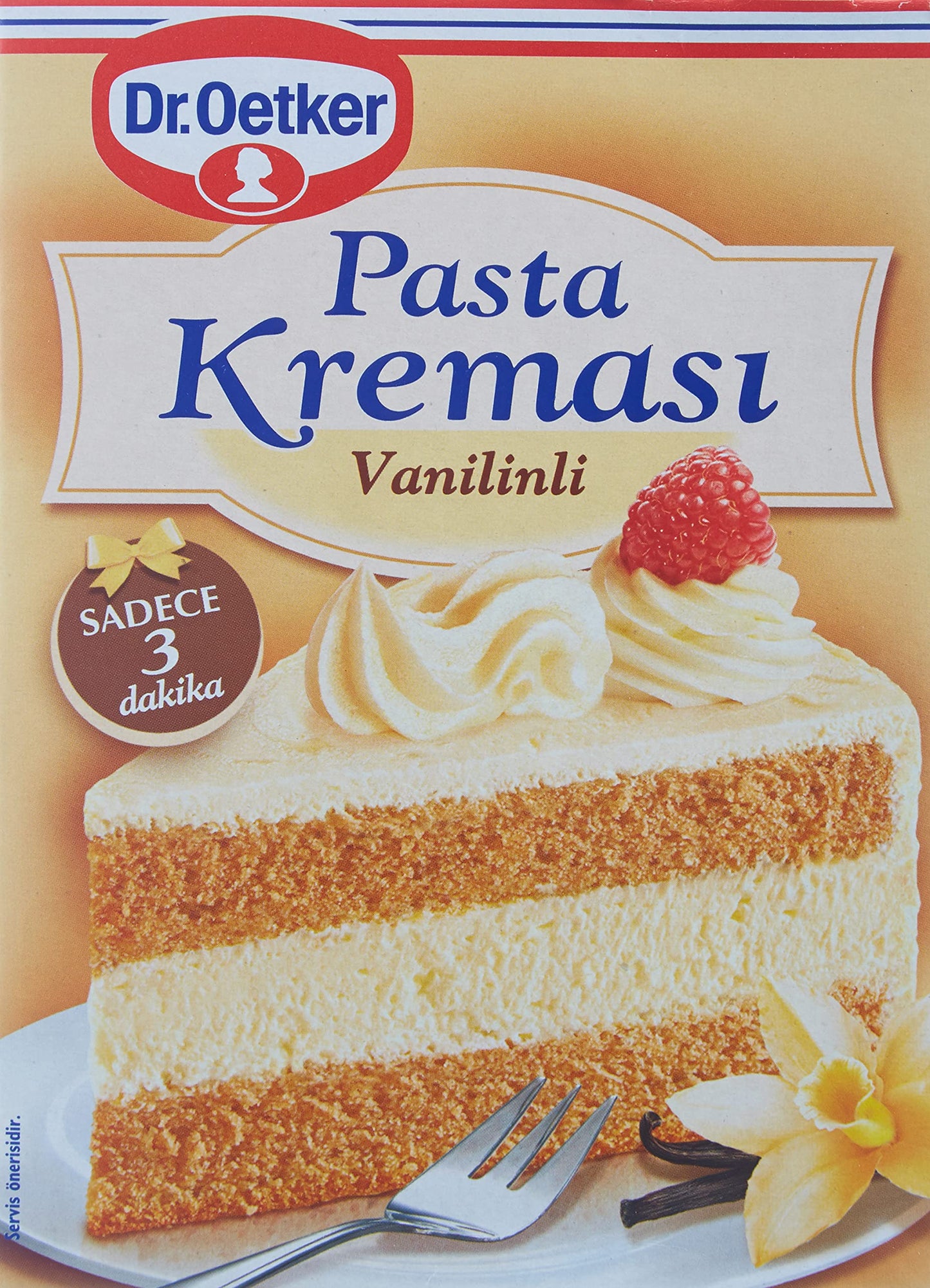 Dr Oetker Pastry Creme Vanilla (W/english Instructions) 4.9 Oz(140gr)