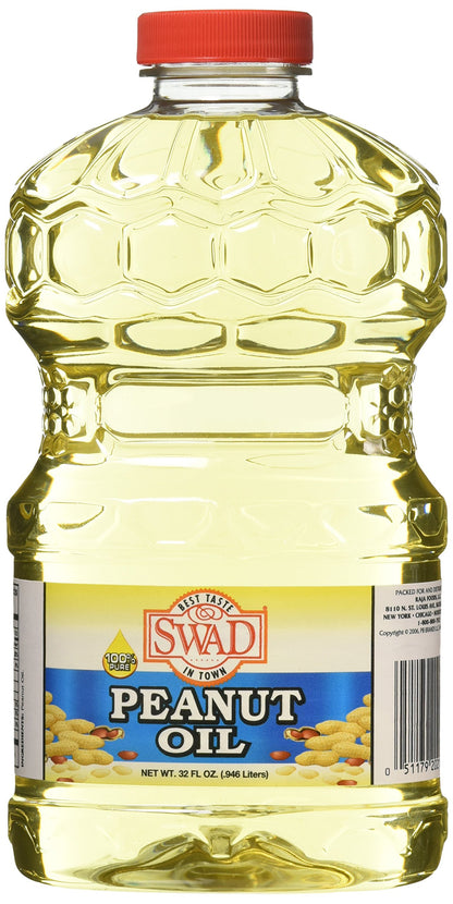 Swad Peanut Oil 32 Oz - Cooking Oil