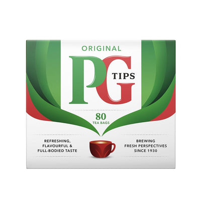 PG Tips Premium Black Tea, Pyramid Bags, 80 ct