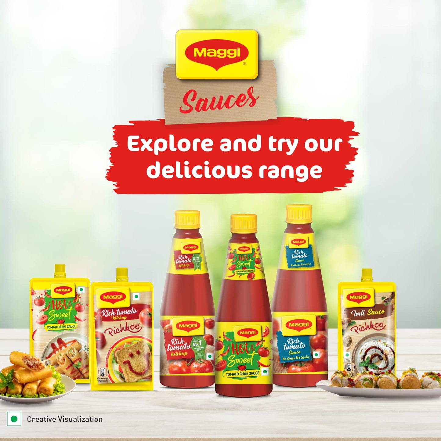 Maggi Rich Tomato Ketchup 500 gms - Sauce & Ketchup