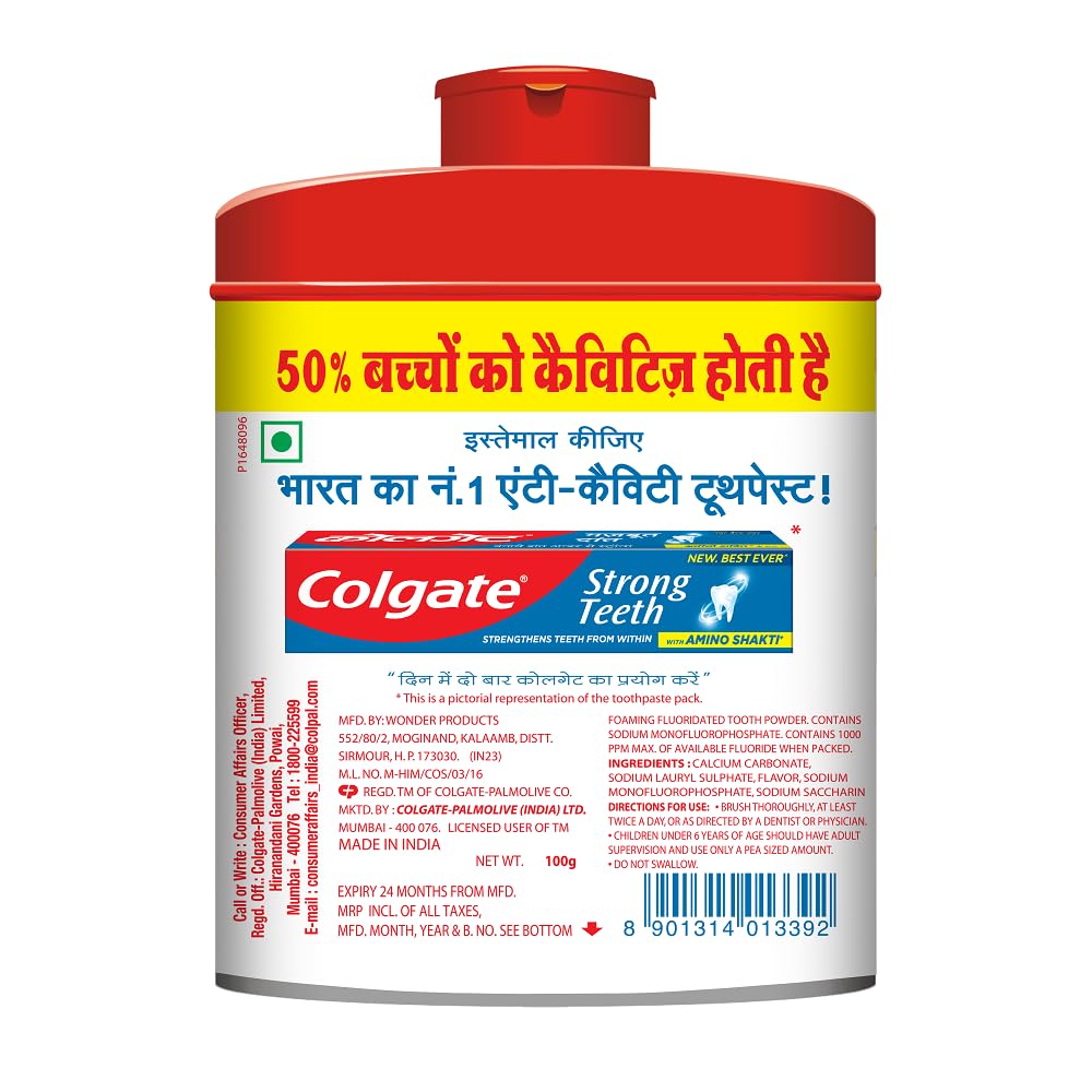 Colgate Tooth Powder | 100g (3.53 Ounce)