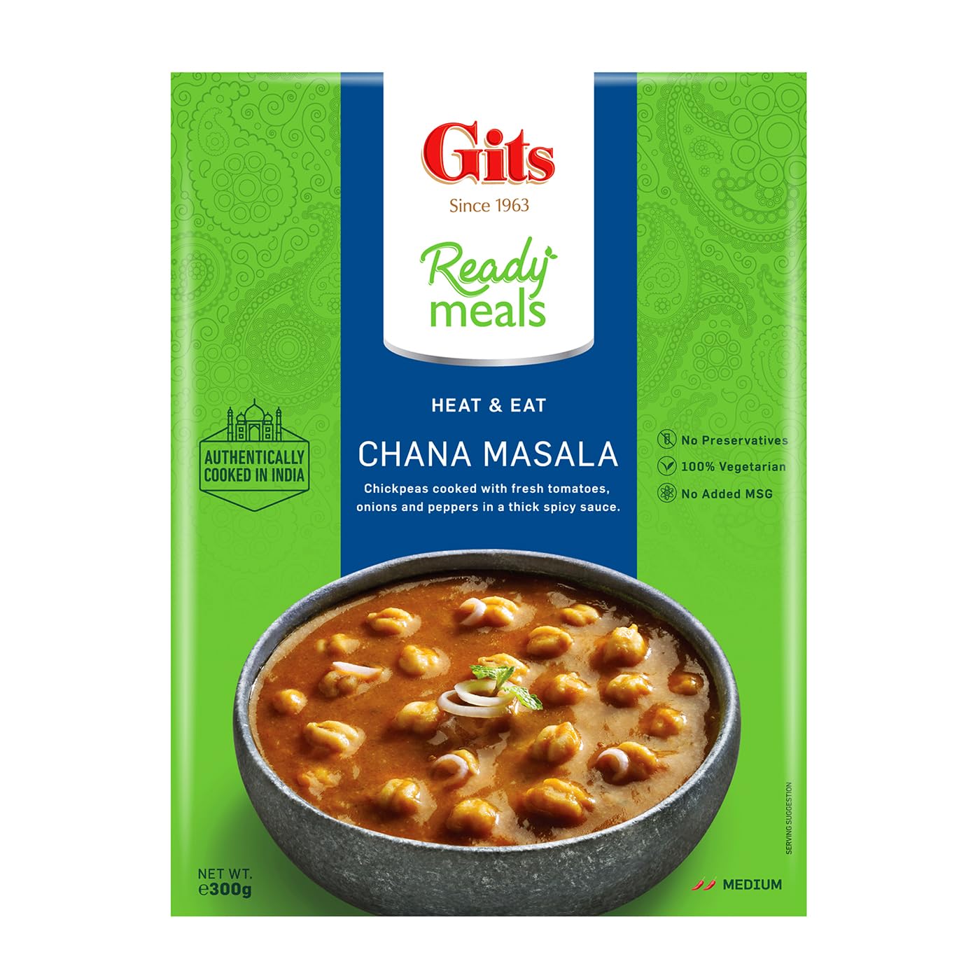 Gits Ready to Eat Chana Masala 300 Gm