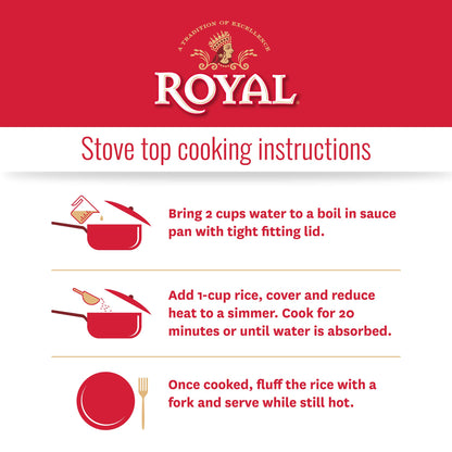 Royal White Basmati Rice, 10 Pound