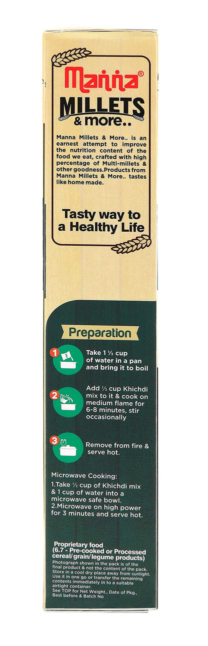 Manna Millet Khichdi 6 Oz