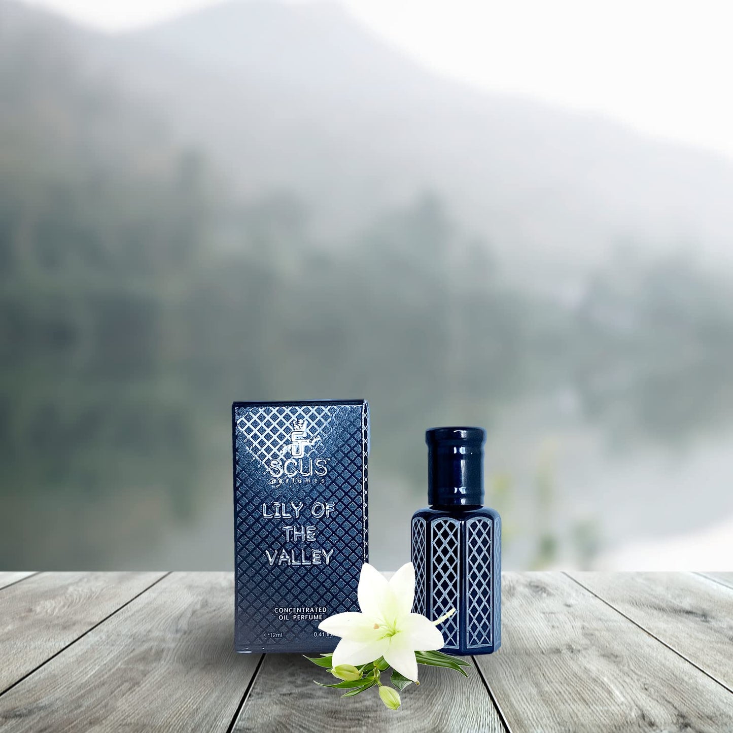 Lily of the Valley 12 ML Concentrated Fragrance (0.41 fl. oz.) - by SCUS Perfumes - Bath & Shower