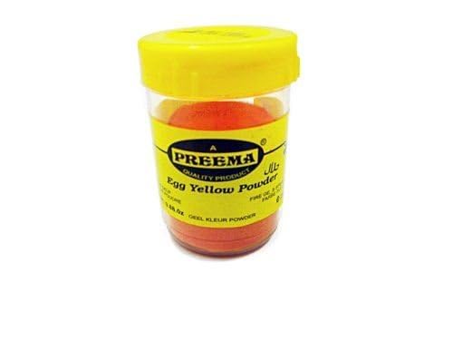 Preema Egg Yellow Food Colour - 25g x 3