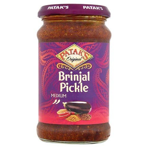 (4 PACK) - Pataks - Brinjal Pickle | 312g | 4 PACK BUNDLE