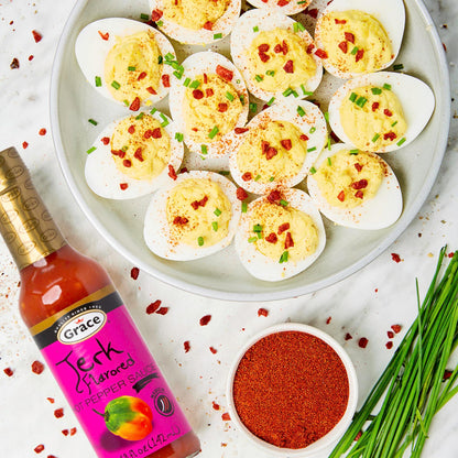 Grace Jerk Flavored Hot Pepper Sauce 4.8 fl oz