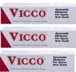 Vicco Vajradanti Toothpaste- 200g (Pack of 3