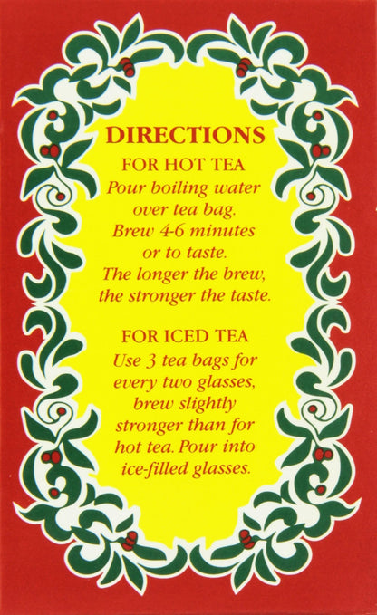 Breezy Morning Teas Jamaican Gingermint Tea Bags, 20 Count