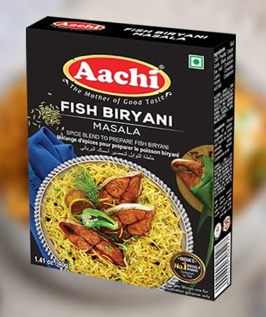 AACHI Biryani Masala 45gms - (Fish - 45 gms, Pack of 1)