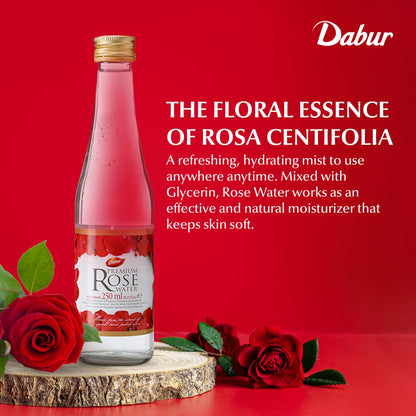 Dabur Red Rose Water 8.25oz (250ml)