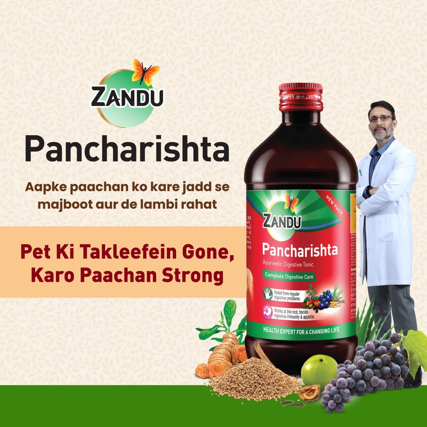 Zandu Pancharishta 450 ml