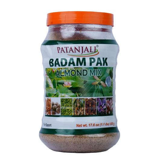 Patanjali Badam Pak Almond Mix 17.6 Oz/ 500 G/ 1.1 Lb New Pack