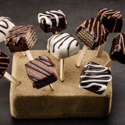Loacker Quadratini Cappuccino Wafer Cookies (220g)