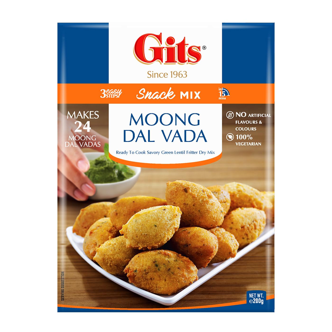 Gits Moong Dal Wada Mix 200 gms