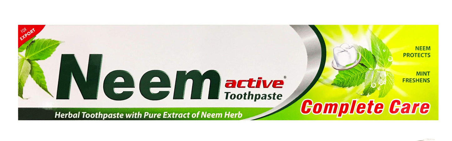 Neem Active Herbal Toothpaste 200gm (Pack of 2) - Bath & Shower